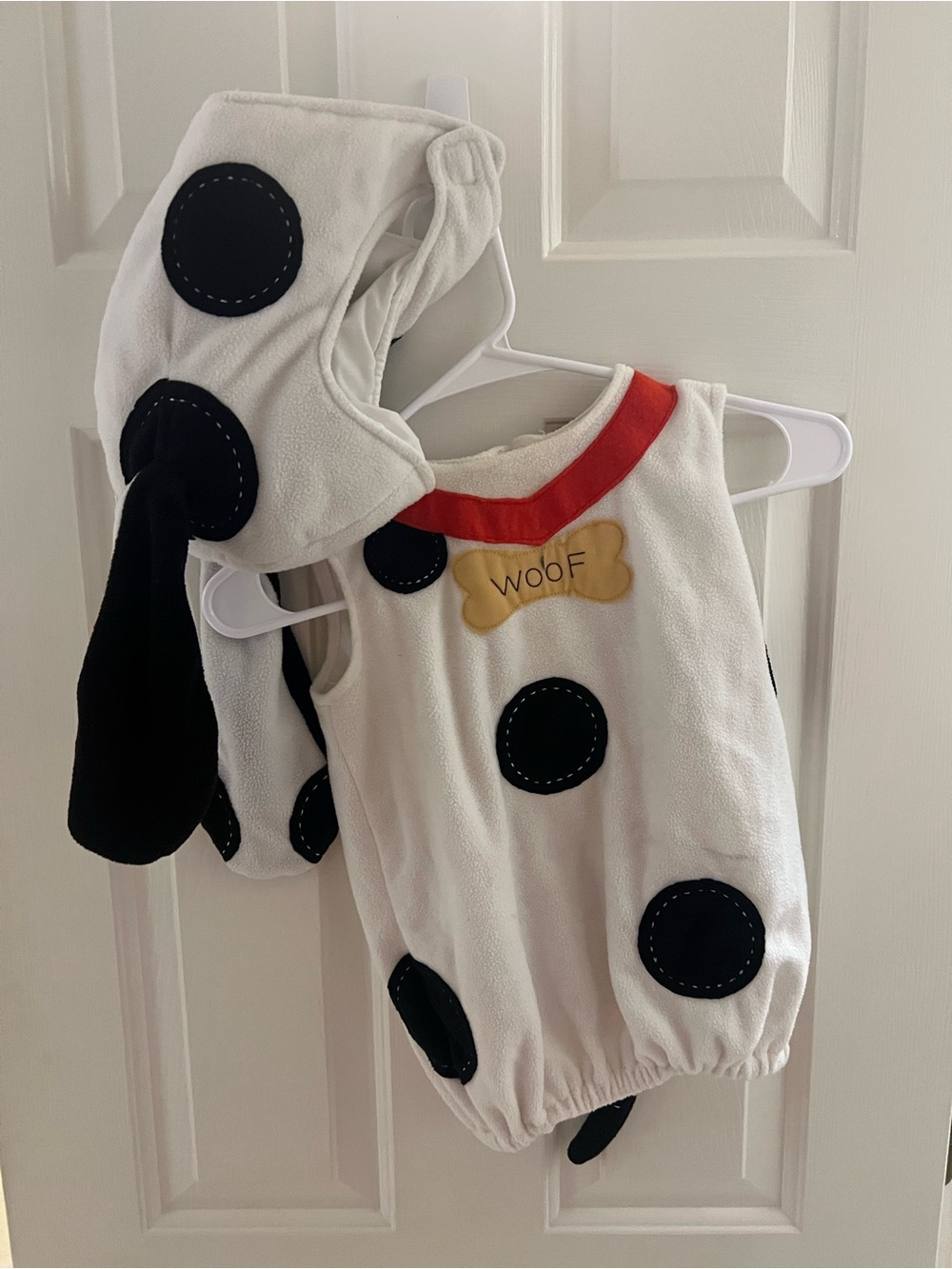 Pottery Barn Kids Dalmatian Puppy Costume - White & Black
